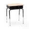 Virco 23-31 in. H, Metal Frame / Hard Plastic Top 24 in. W X 785MBBM - alternate 1